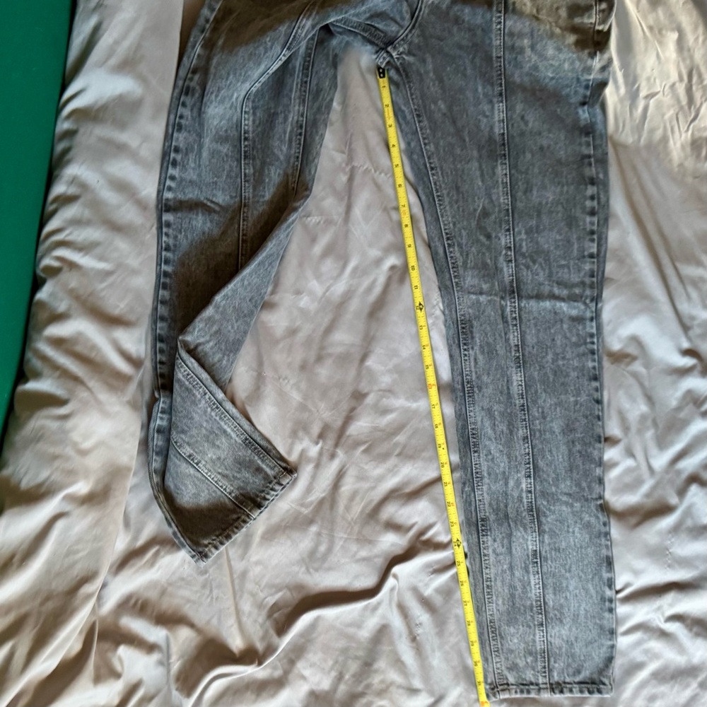 ISABEL MARANT ETOILE HOMINY JEANS 8 10 80s Denim Pants Trousers Straight Skinny - Picture 13 of 16